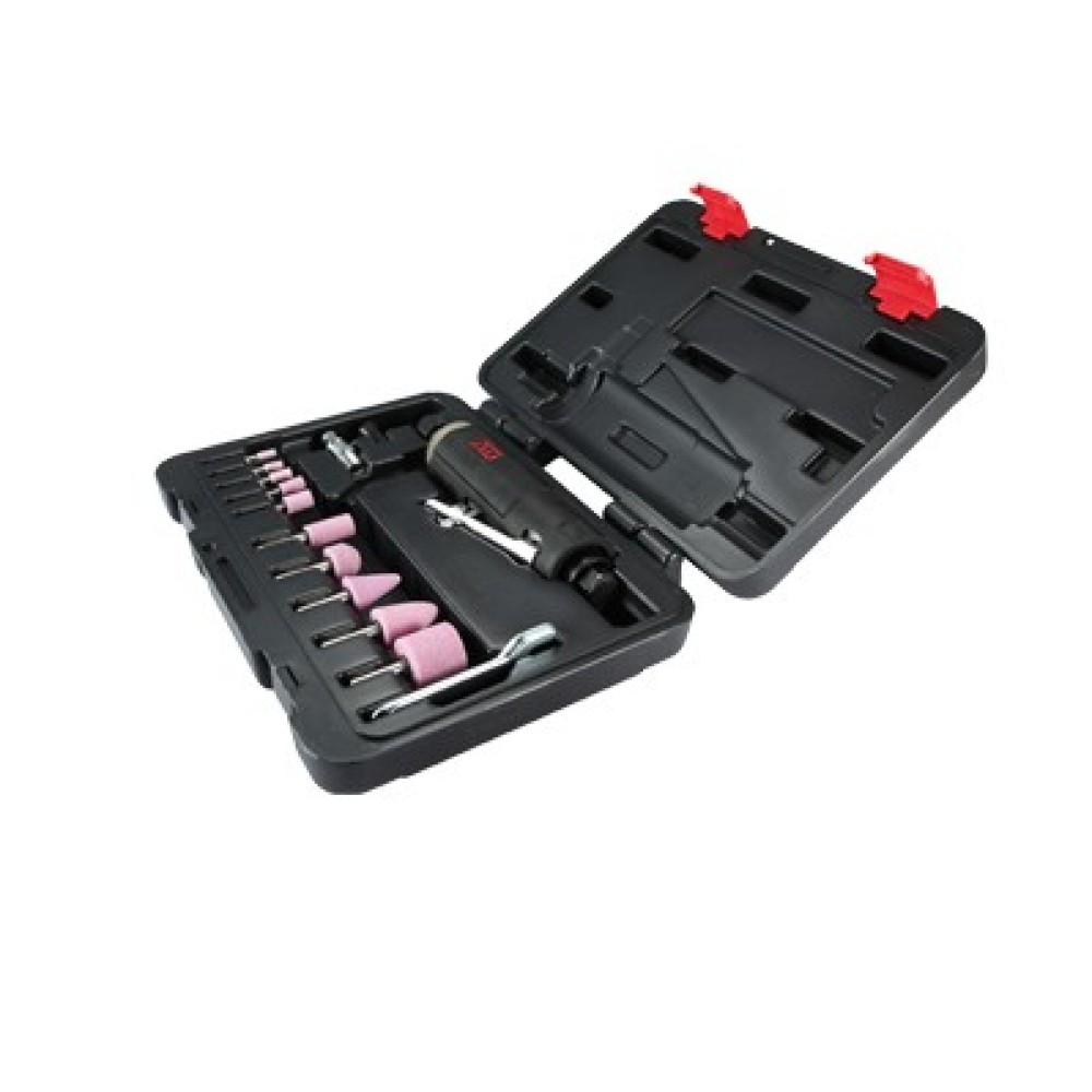 Пневматическая бормашина (шарошка) 3 - 6 мм, 20000 об/мин, с набором принадлежностей, 15 предметов M