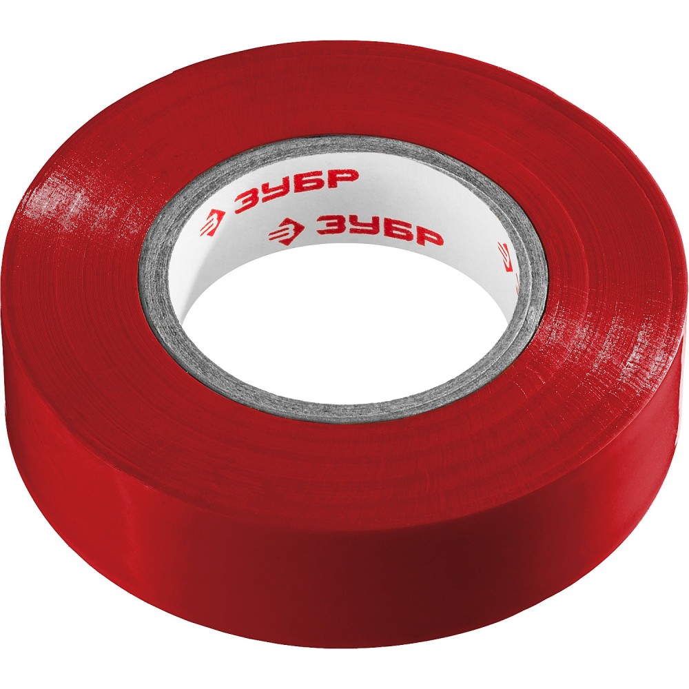 Изолента ЗУБР ЭЛЕКТРИК-20 19мм красная 20м, -50