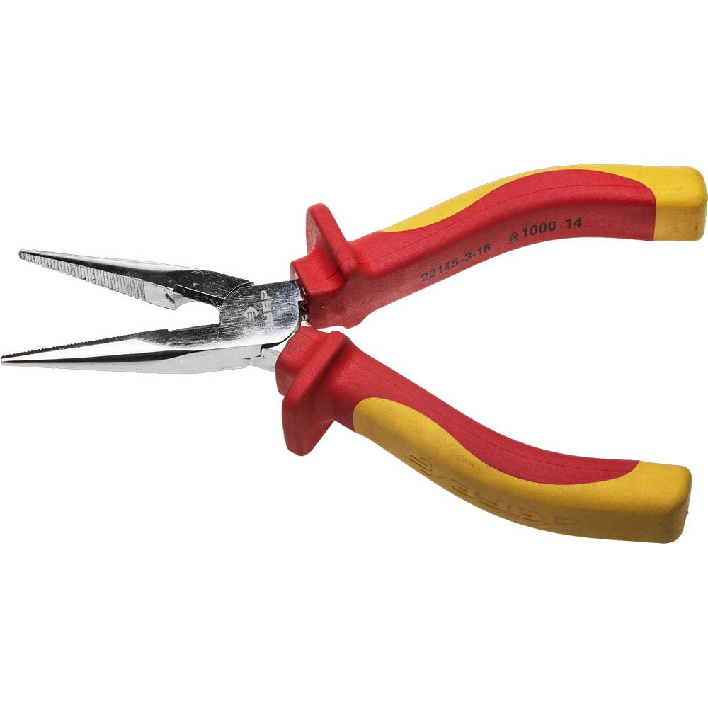 ЗУБР Профиэлектрик, 160 мм, диэлектрические тонкогубцы, Профессионал (22145-3-16)