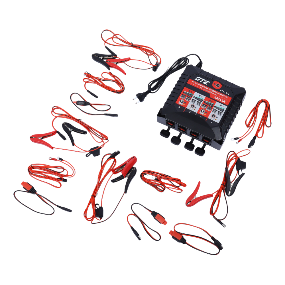 Устройство зарядное 6-12V 1.5А 60Ач GTE