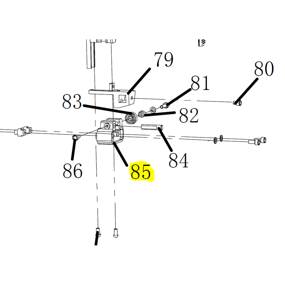Каретка RD-BS245-85