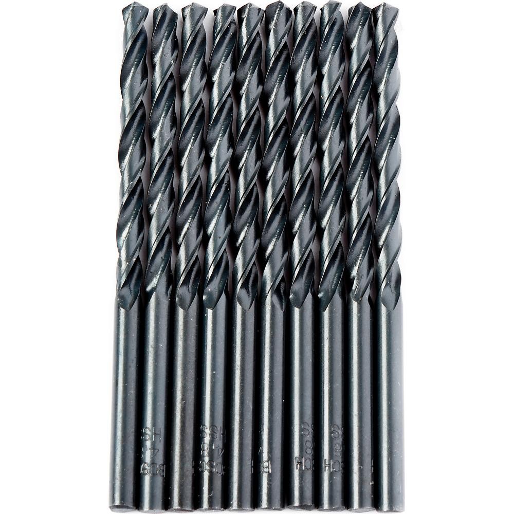 Набор сверл по металлу Bosch HSS-R 4.8х86 10шт (420)