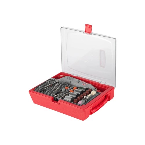 Гравер ЗУБР ЗГ-130ЭК H176 + набор мини-насадок 176 предметов