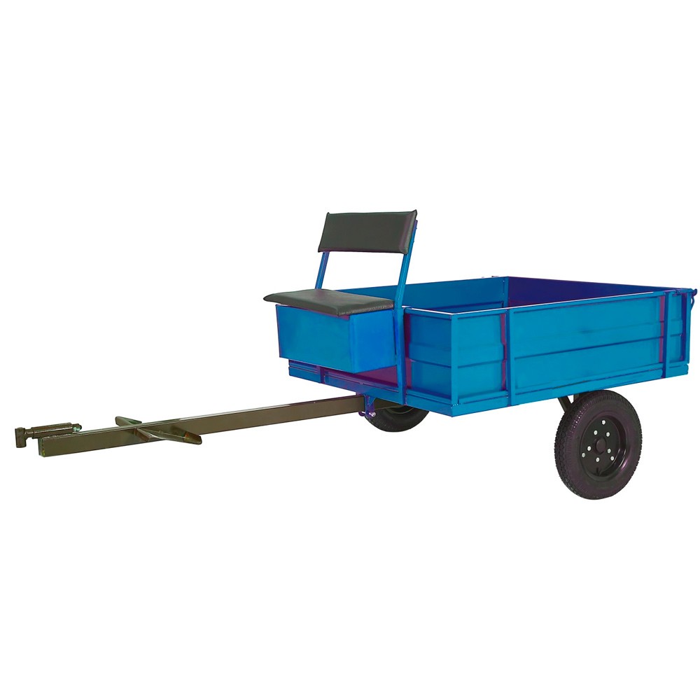 Прицеп-06 Каскад для мотоблоков Каскад, Ока, Луч, Нева, Целина 1450х1100х280мм 400кг