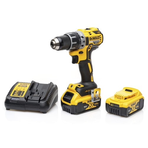 Набор аккумуляторных инструментов DeWalt DCD791P2SAG (Шуруповерт DCD791P2 + МШУ DCG405N)