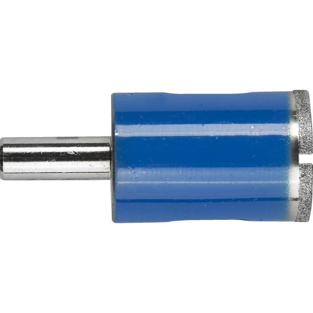 ЗУБР d 22 мм, Р100, цилиндрический хвостовик, алмазное трубчатое сверло для дрели, Профессионал (29860-22)