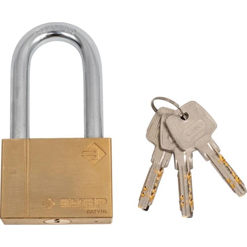 Навесной замок ЗУБР 60 мм (37299-60-1)