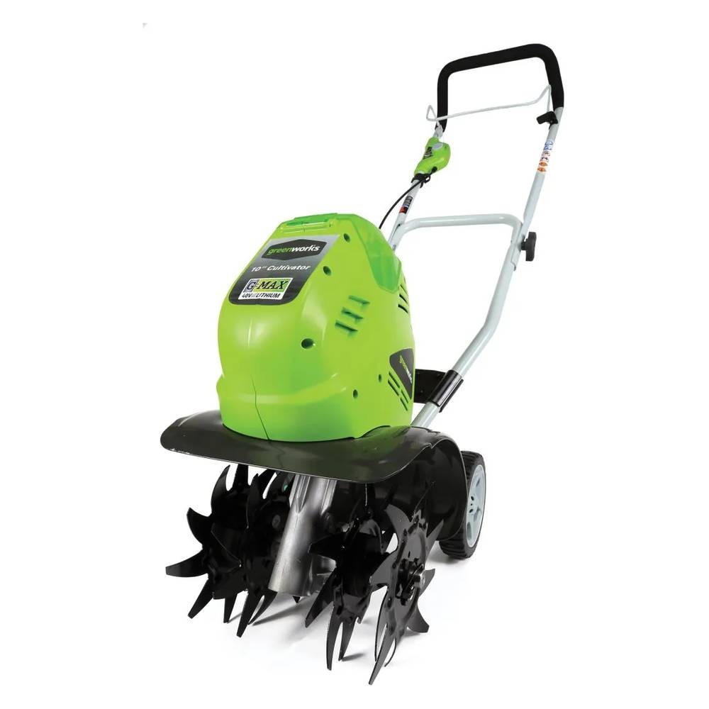 Аккумуляторный культиватор Greenworks G-MAX G40TL (без акк, без з/у)