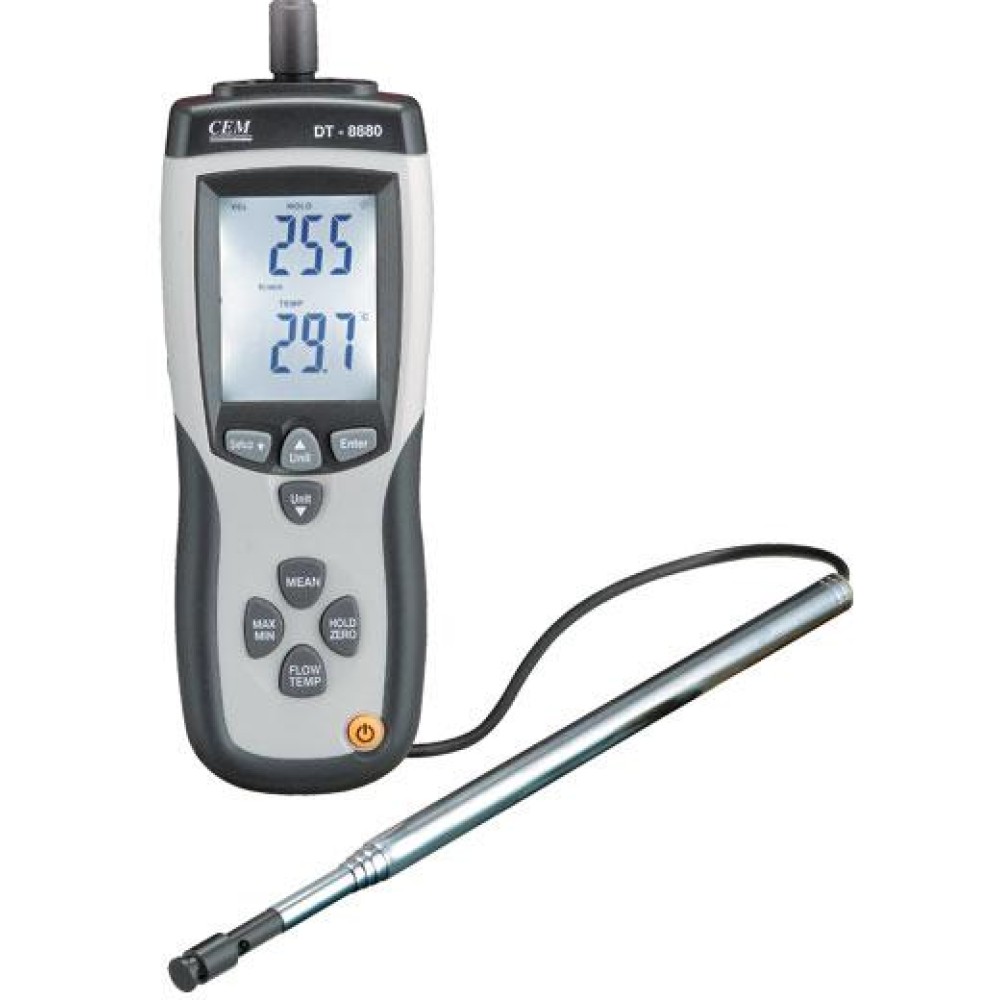 Термоанемометр "Нагретая струна". СЕМ DT-8880