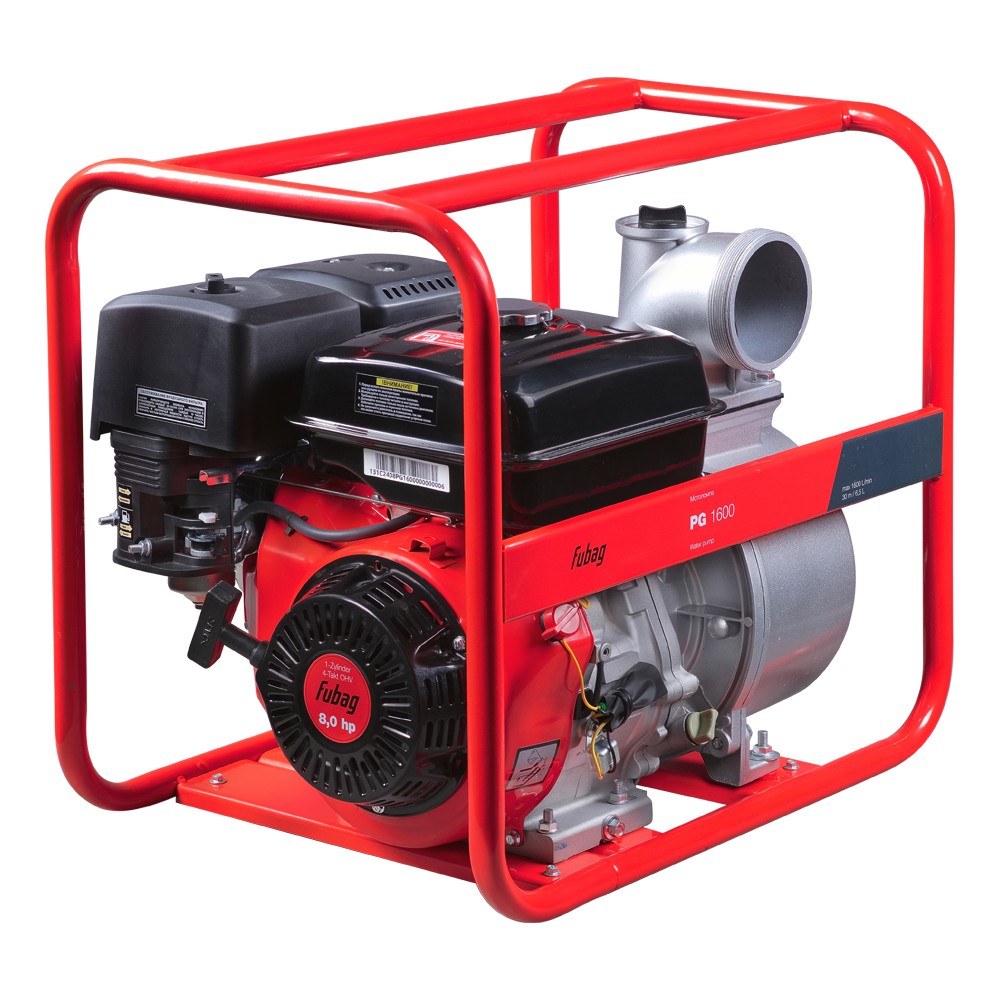 FUBAG Бензиновая мотопомпа PG 1600 для чистой воды