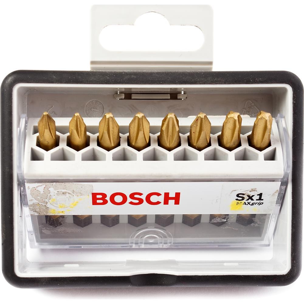 Набор бит Bosch 49мм TIN Robust Line 8шт (570)