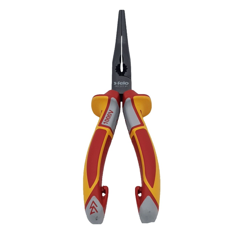 Felo Длинногубцы диэлектрические угловые с резцом 205 мм 58222540