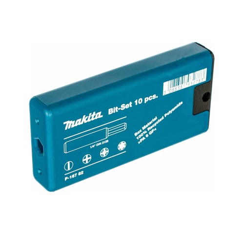 Набор бит Makita + магнитный держатель 10шт (P-16782)