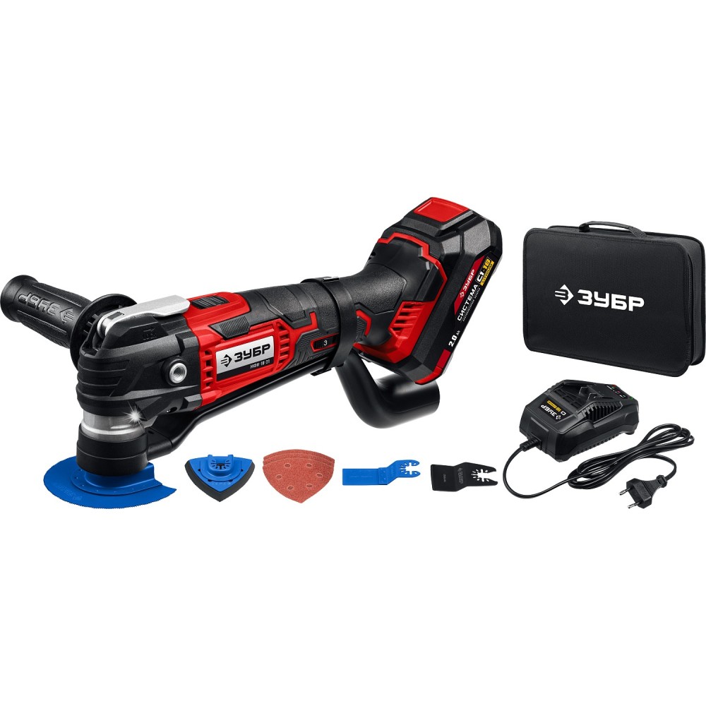 Аккумуляторный реноватор ЗУБР МФИ-18-21