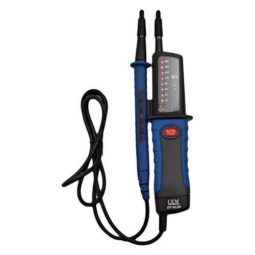 Указатель напряжения и правильности подключения СЕМ DT-9120