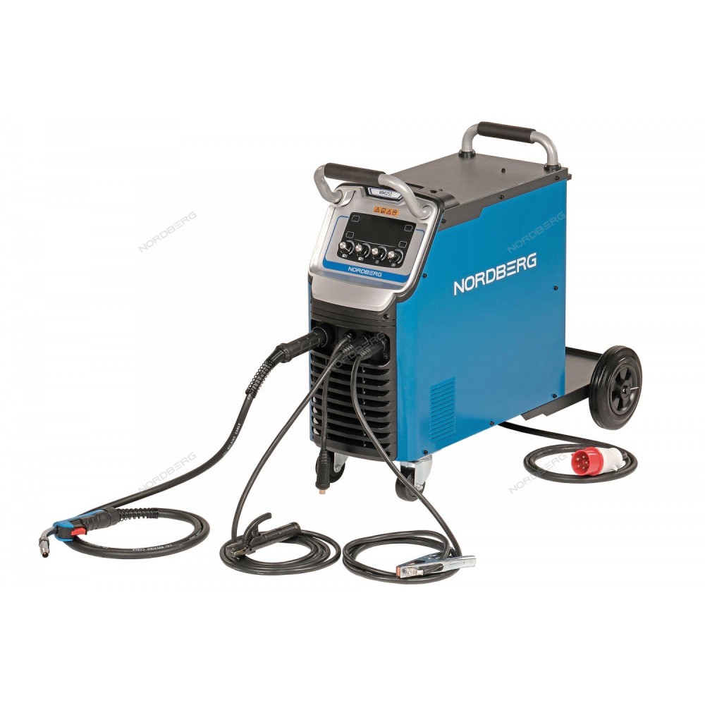 Аппарат сварочный инверторный MIG/MAG/MMA, 380 В 3 в 1 NORDBERG WMI252