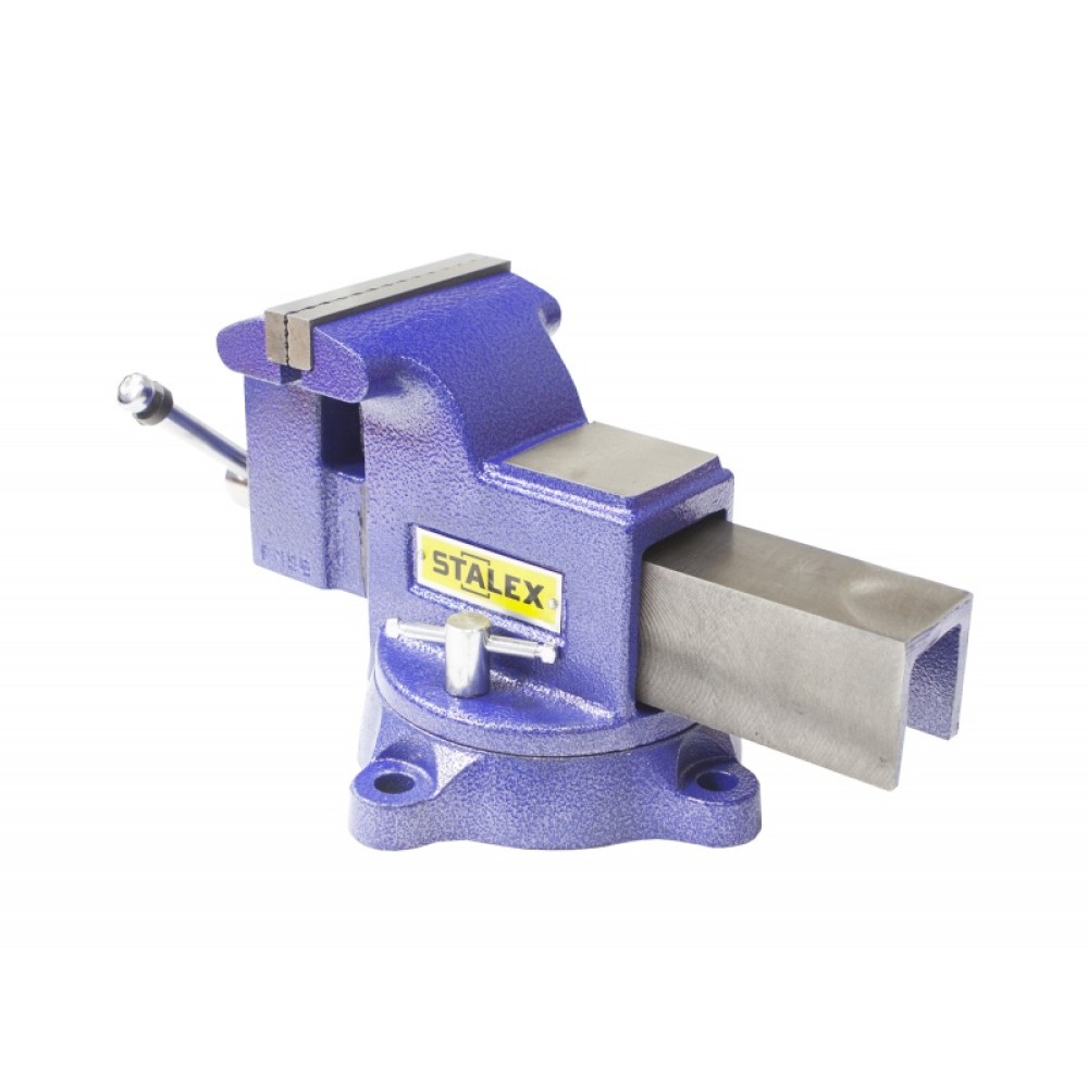 Тиски слесарные STALEX "Гризли", 125 х 125 мм., 360°, 12,5 кг.