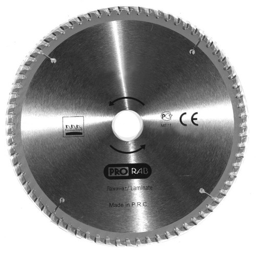 Диск пильный по ламинату Prorab 230х30мм 72T (PR0850)