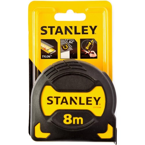 Рулетка измерительная STANLEY Grip Tape 8м х 28мм STHT0-33566