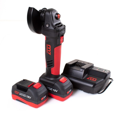 Шлифмашина угловая (УШМ), 125 мм, 18 В, аккумуляторная, кейс MIGHTY SEVEN DG-585502