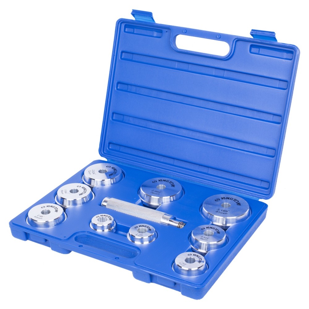 Набор оправок для подшипников и сальников, 39-81 мм, 10 предметов KING TONY