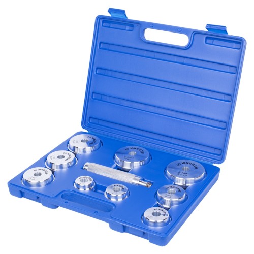 Набор оправок для подшипников и сальников, 39-81 мм, 10 предметов KING TONY