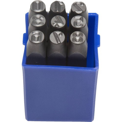 ЗУБР 8 мм, арабские, штамповочные цифровые клейма, Профессионал (21501-08)