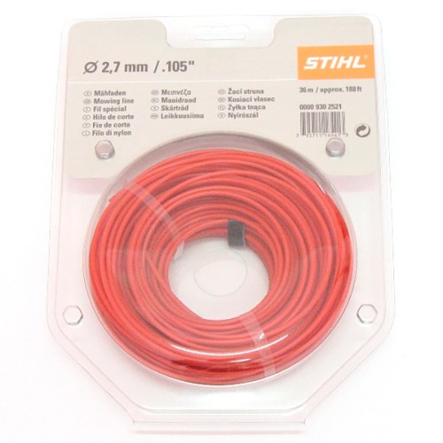 Леска для триммера Stihl 2.7мм круглая 10.7м (9302218)