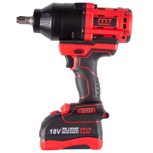 Гайковерт аккумуляторный ударный 1/2", 1700 Нм, 18 В, без аккумулятора и ЗУ MIGHTY SEVEN DW-402