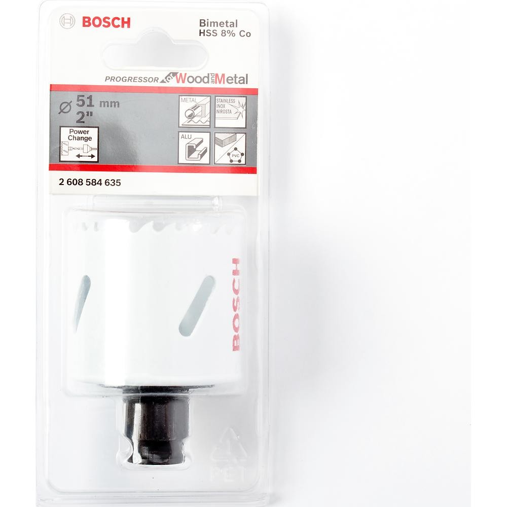 Коронка Bosch HSS-CO 51мм (635)