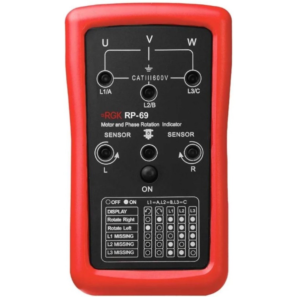 Индикатор чередования фаз RGK RP-69