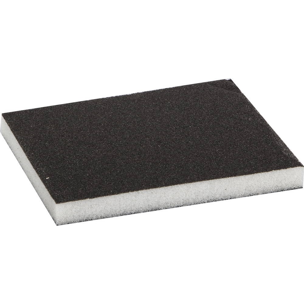 ЗУБР Р120, 123 х 98 х 12 мм, водостойкая, двухсторонняя шлифовальная губка (35614-120)
