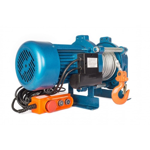 Лебедка TOR ЛЭК-500 E21 (KCD) 500 кг 220 В с канатом 70 м (T)