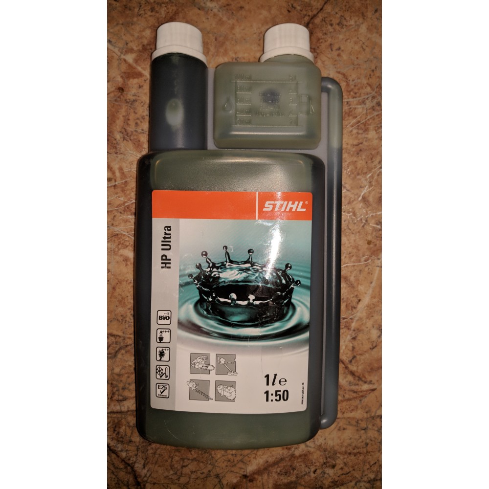 Масло Stihl HP Ulltra 2-х тактное с дозатором 1л