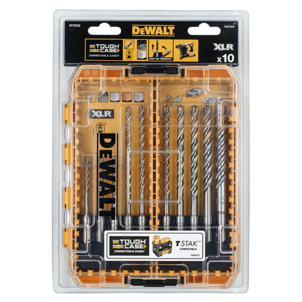 Набор буров SDS-plus DeWalt DT70752 5-12мм 10шт