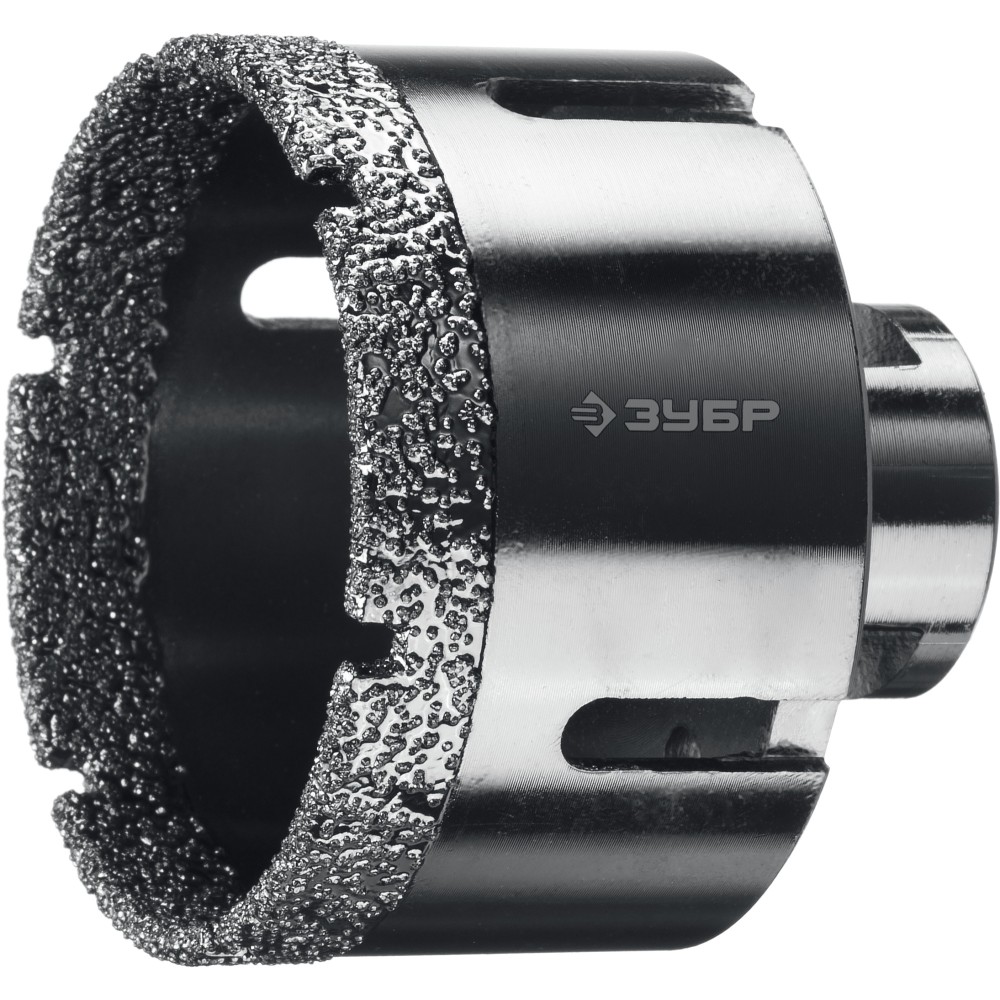 ЗУБР АВК, d 65 мм, (М14, 15 мм кромка), вакуумная алмазная коронка, Профессионал (29865-65)