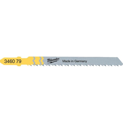 Пилка для лобзика по дереву Milwaukee T101BR 75мм 5шт (079)