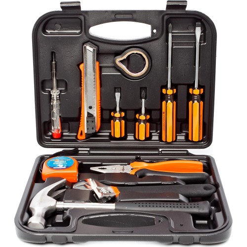 Набор домашнего мастера "Сделай сам" Квалитет 11 предметов (кейс)