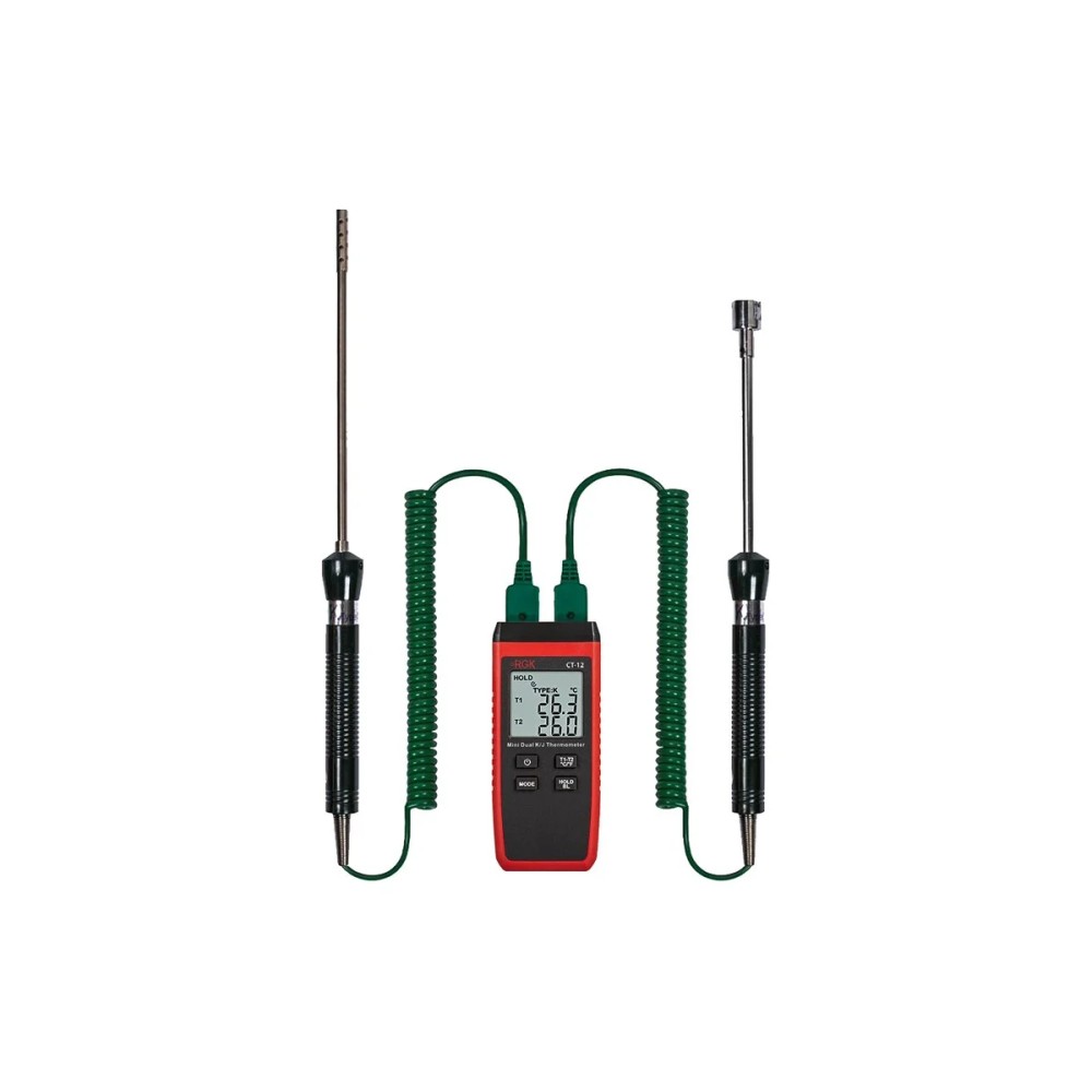 Термометр RGK CT-12 с зондом TR-10A и зондом TR-10S