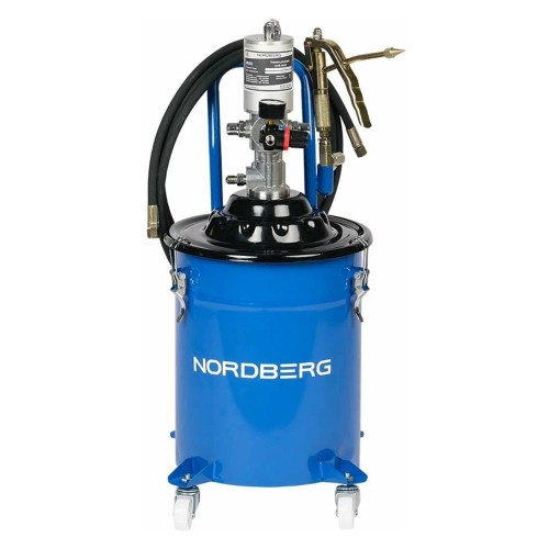 Установка пневматическая для раздачи густой смазки с баком 20л NORDBERG NO5020
