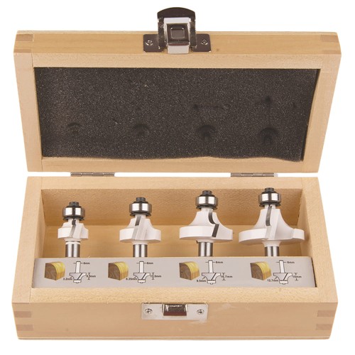 Набор фрез по дереву Makita 4шт D-53534