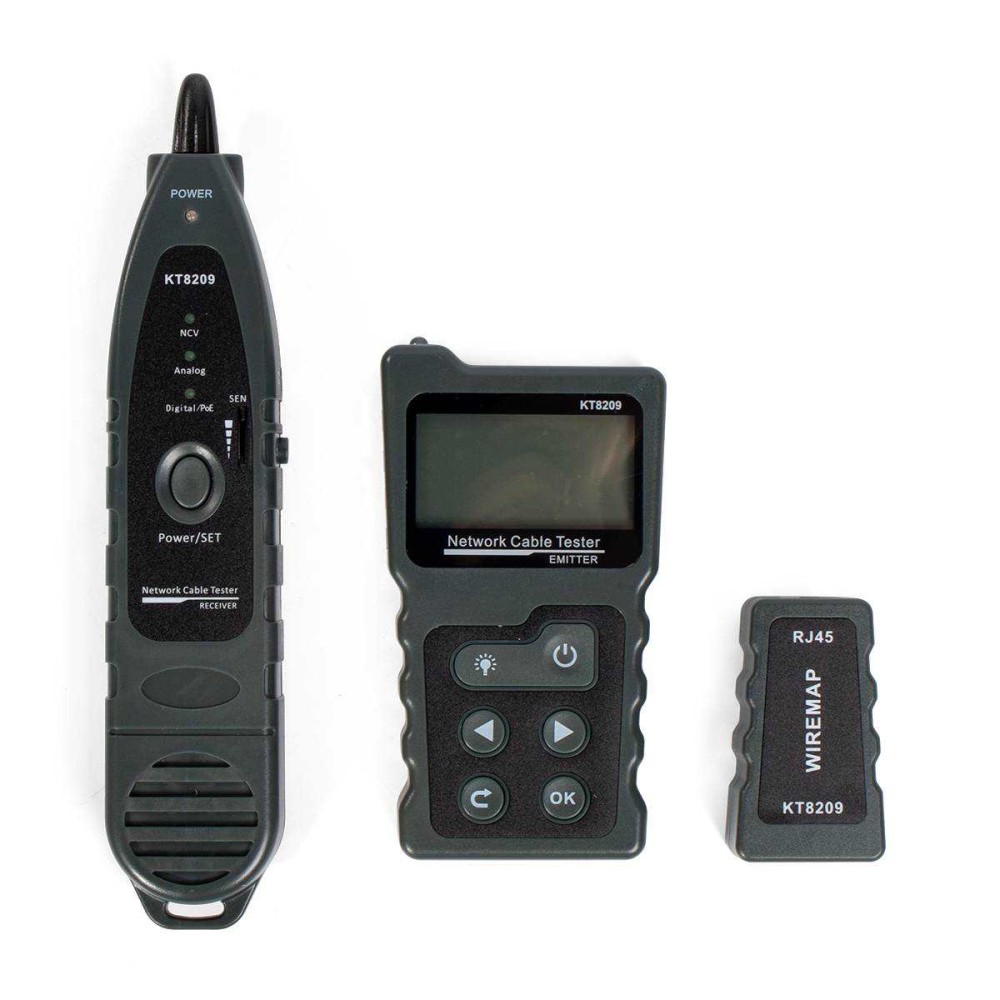 LAN-тестер витой пары с РоЕ KT 8209 серия PROLINE