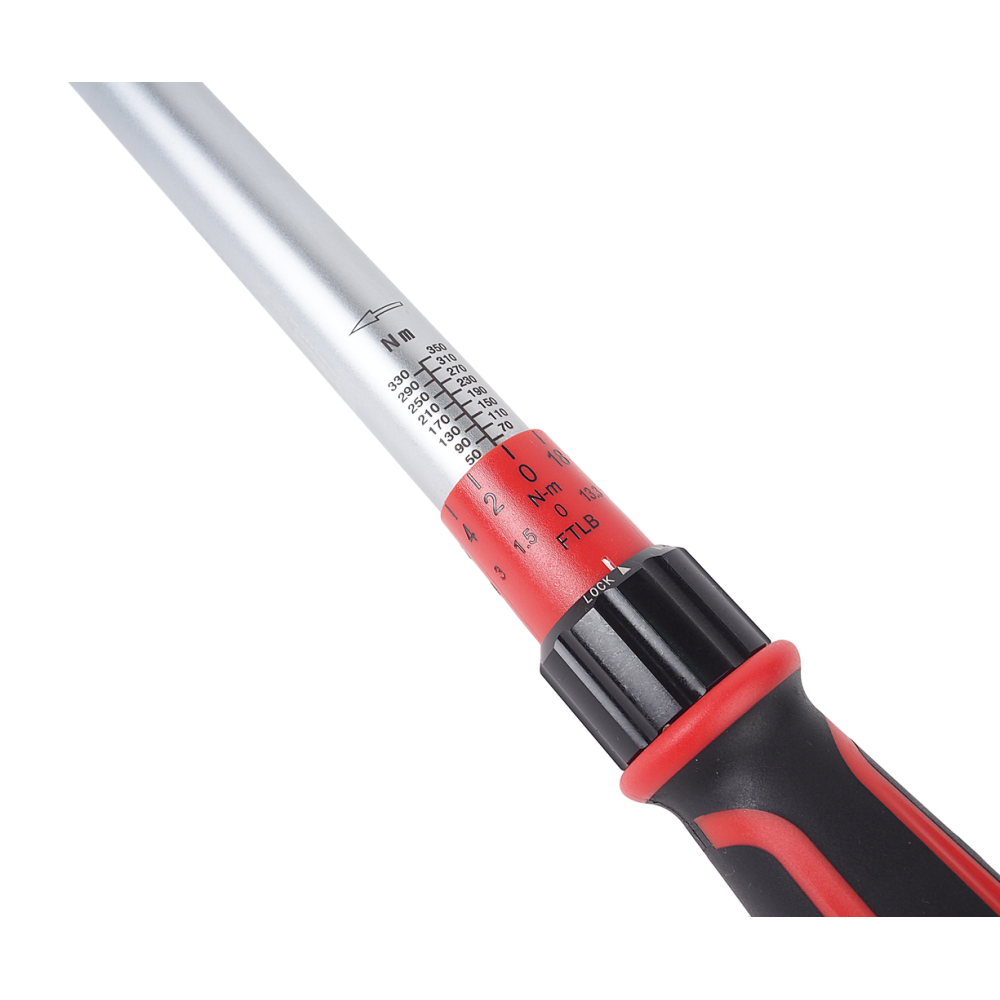 Ключ динамометрический 1/2" 50-350Нм 585мм двухстороннего действия JTC