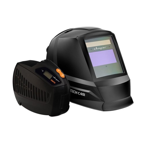 Маска для сварки Сварог TECH C40i С + Устройство подачи воздуха VENTO (СИЗОД)