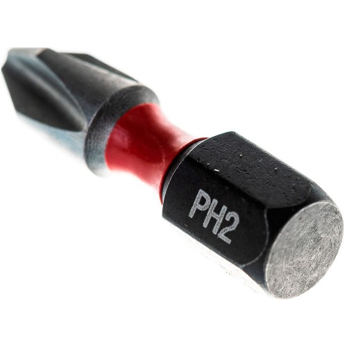 Бита Milwaukee SHOCKWAVE PH2x25мм (853)