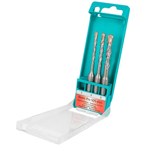 Набор буров SDS-plus Heller Bionic Pro 5-8мм 3шт (17748)