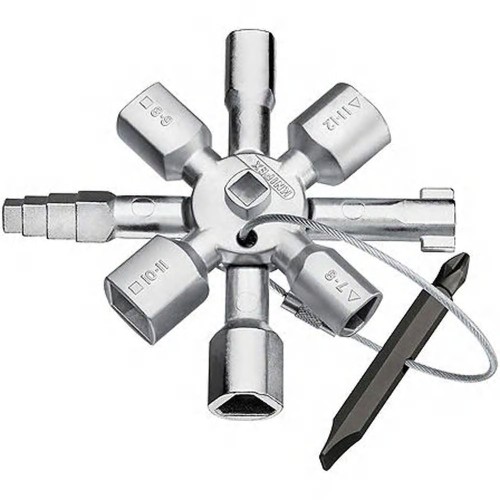 TwinKey ключ крестовой 8-лучевой для стандартных шкафов, 92 мм