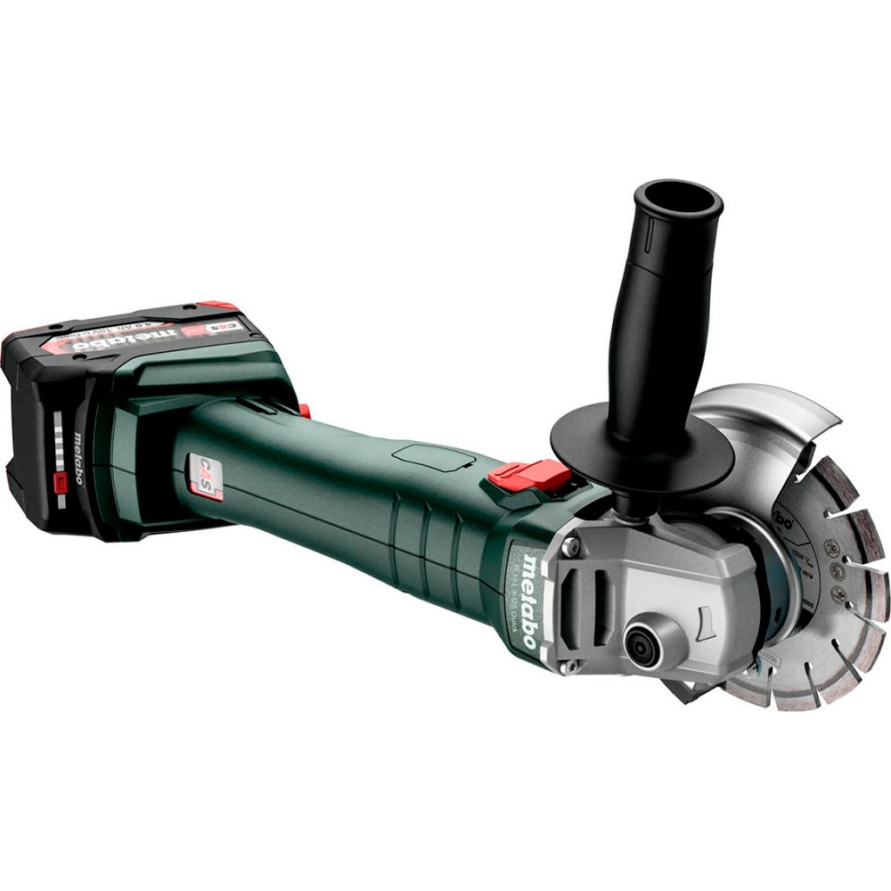 Машина шлифовальная угловая аккумуляторная Metabo W 18 L 9-125 QUICK (без акк, без з/у)