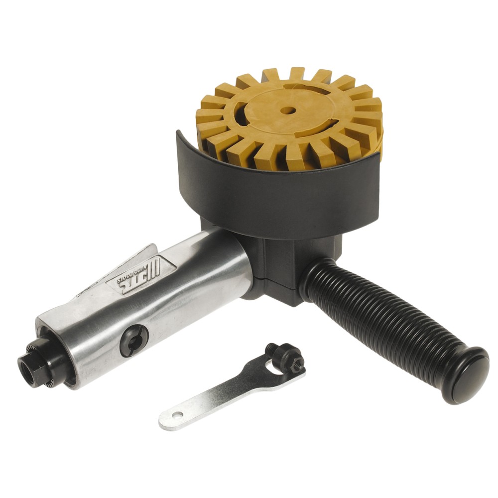 Машинка пневматическая шлифовальная угловая 3600об/мин., 90PSI, штуцер 1/4", 200х110мм JTC