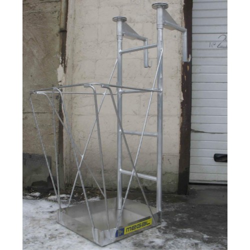 Площадка, навешиваемая на строительные конструкции MEGAL ПКА 1200-0,6*0,55